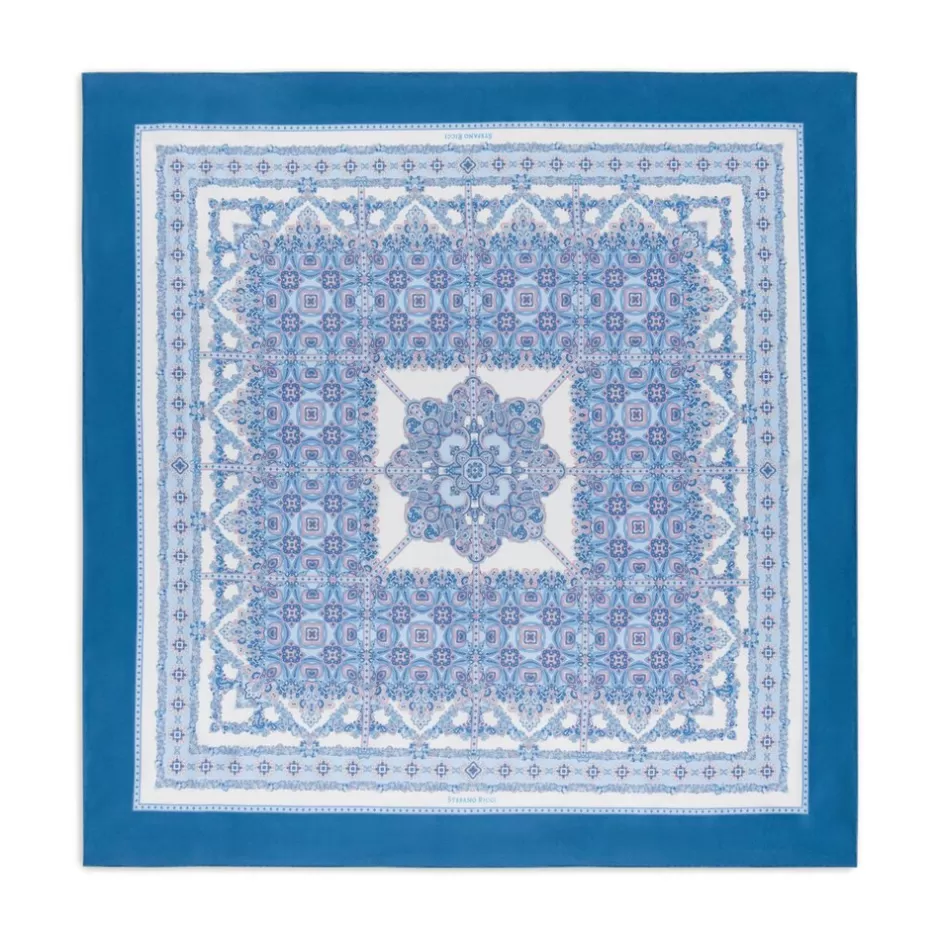 PRINTED SILK FOULARD | Stefano Ricci New