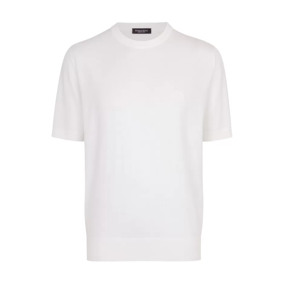 PURE WOOL CREWNECK SWEATER | Stefano Ricci Sale