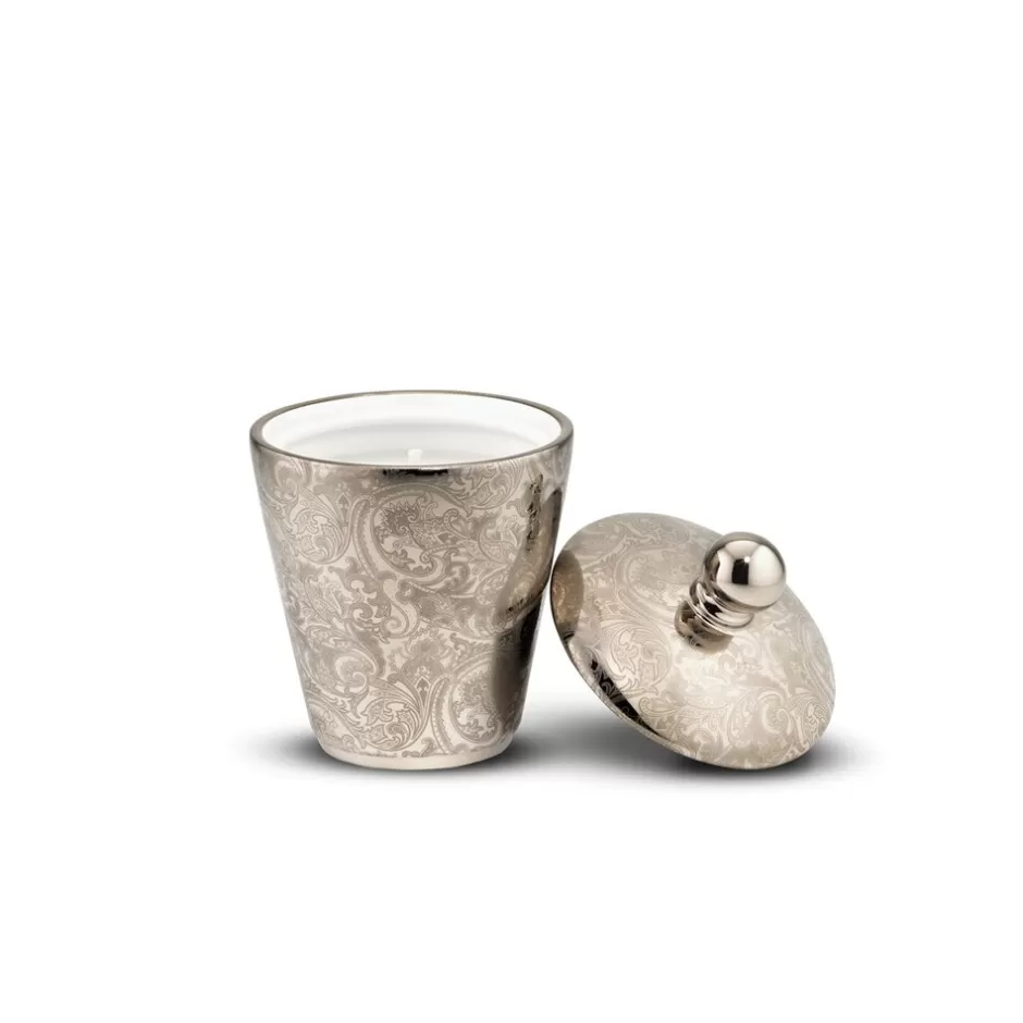 SCENTED CANDLE PLATINUM FINE PAISLEY | Stefano Ricci Shop