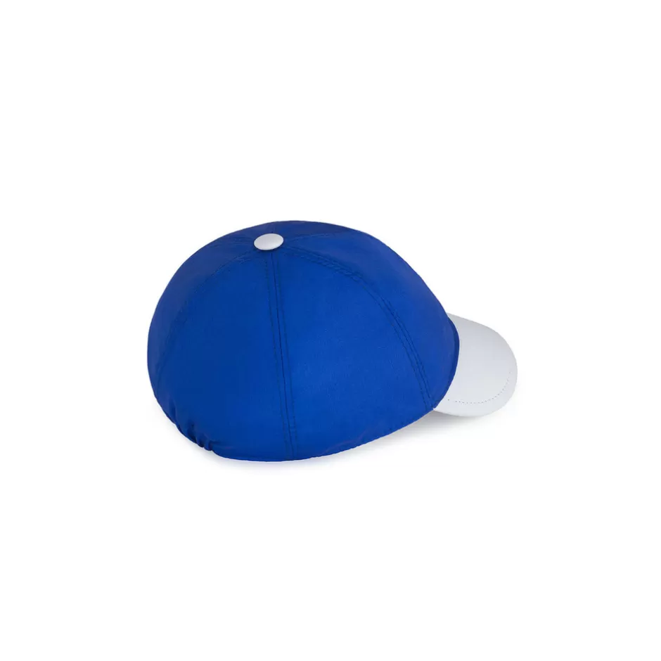 SILK AND DEERSKIN BASEBALL CAP | Stefano Ricci Best Sale