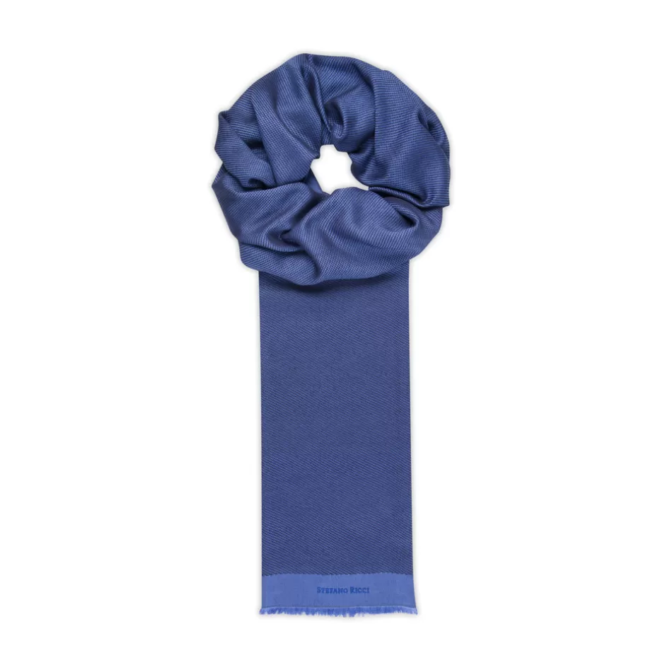 SILK AND WOOL BLEND SCARF | Stefano Ricci Best Sale