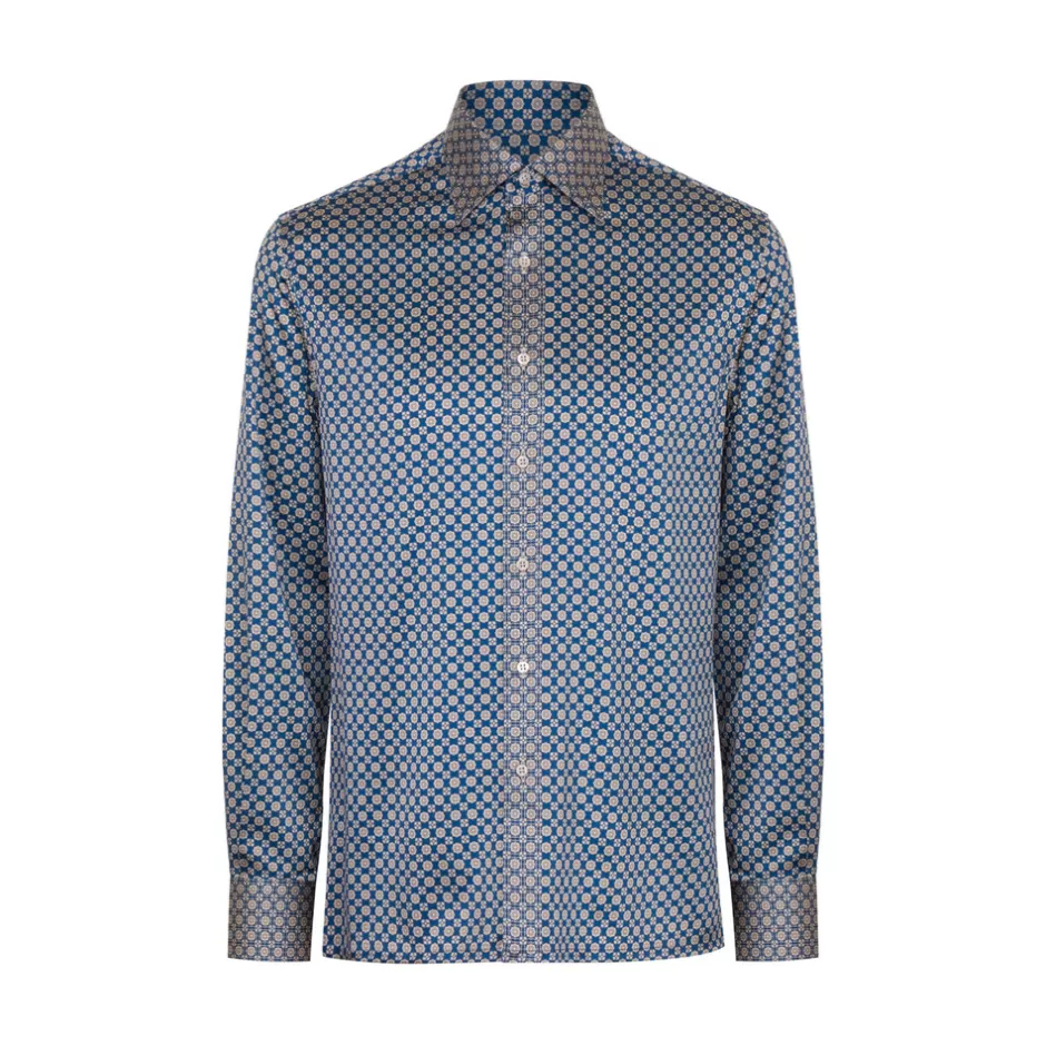 SILK BLEND TORINO SHIRT | Stefano Ricci Outlet