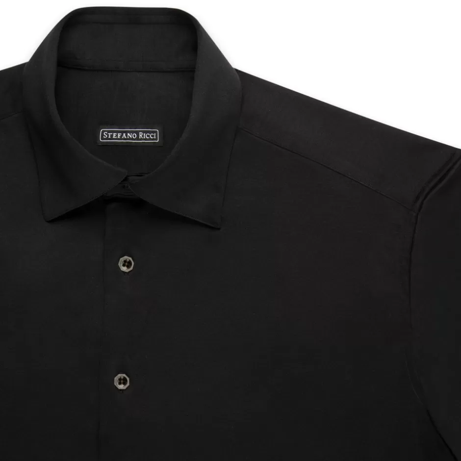 SILK JERSEY ALBA SHIRT | Stefano Ricci Online