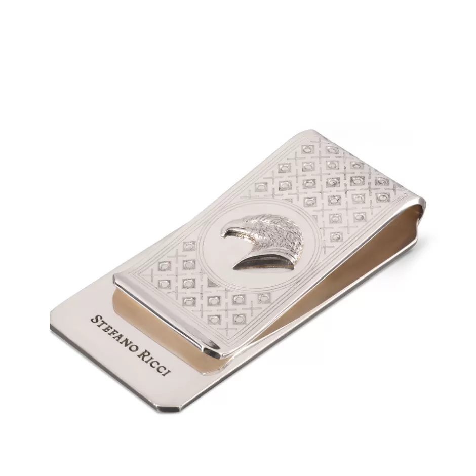 SILVER MONEY CLIP | Stefano Ricci Hot