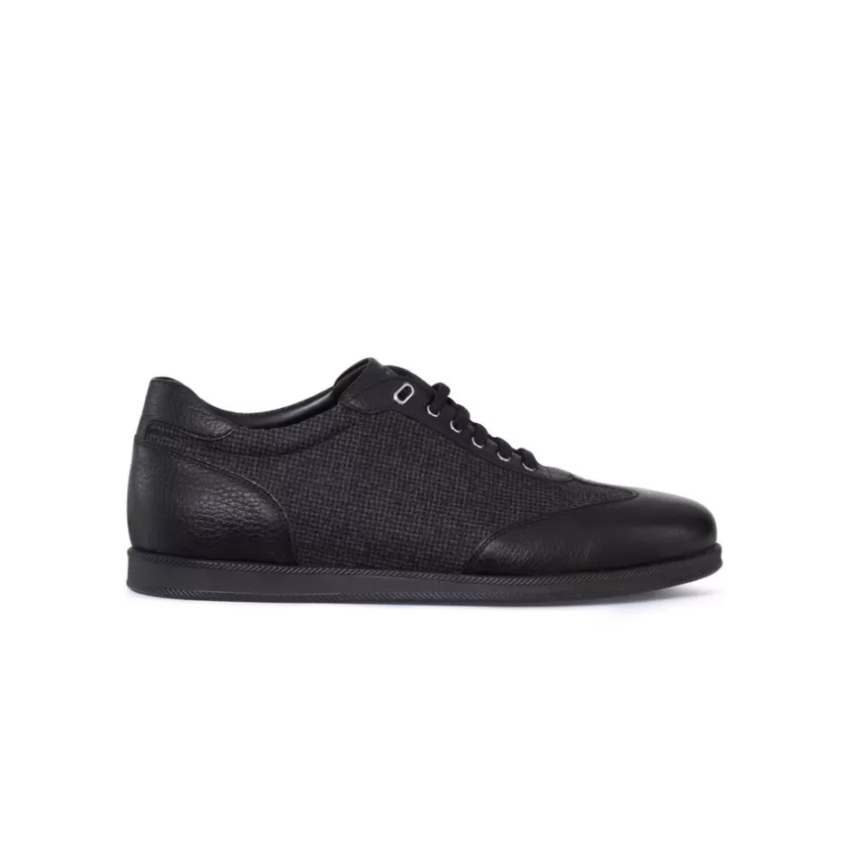 SNEAKERS WITH DEERSKIN LEATHER | Stefano Ricci Hot