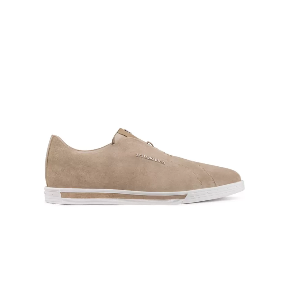 SUEDE AND CALFSKIN LEATHER SLIP-ON SHOES | Stefano Ricci Best Sale