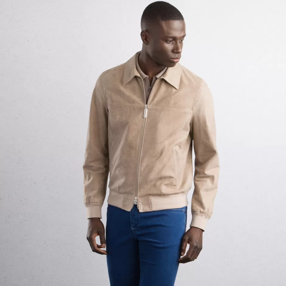 SUEDE BLOUSON | Stefano Ricci Clearance