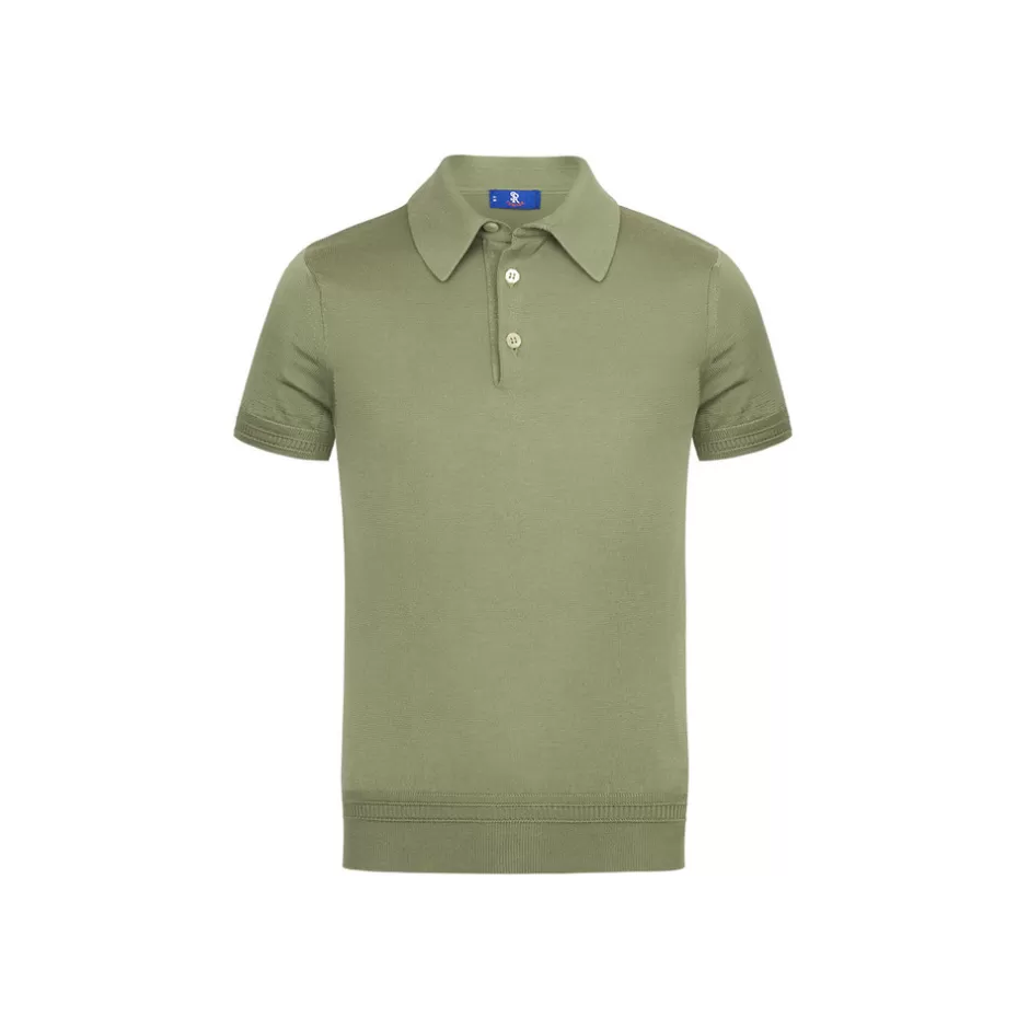 THREE-BUTTON POLO SHIRT | Stefano Ricci Online