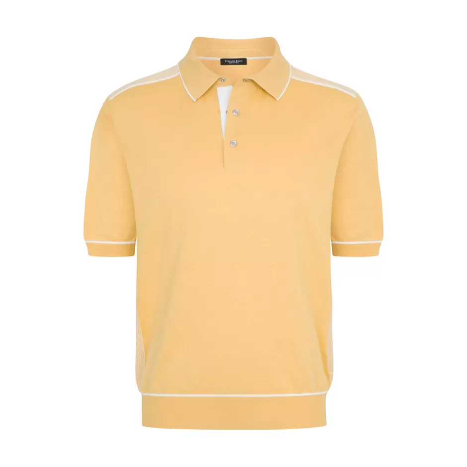 THREE-BUTTON POLO SHIRT | Stefano Ricci Online