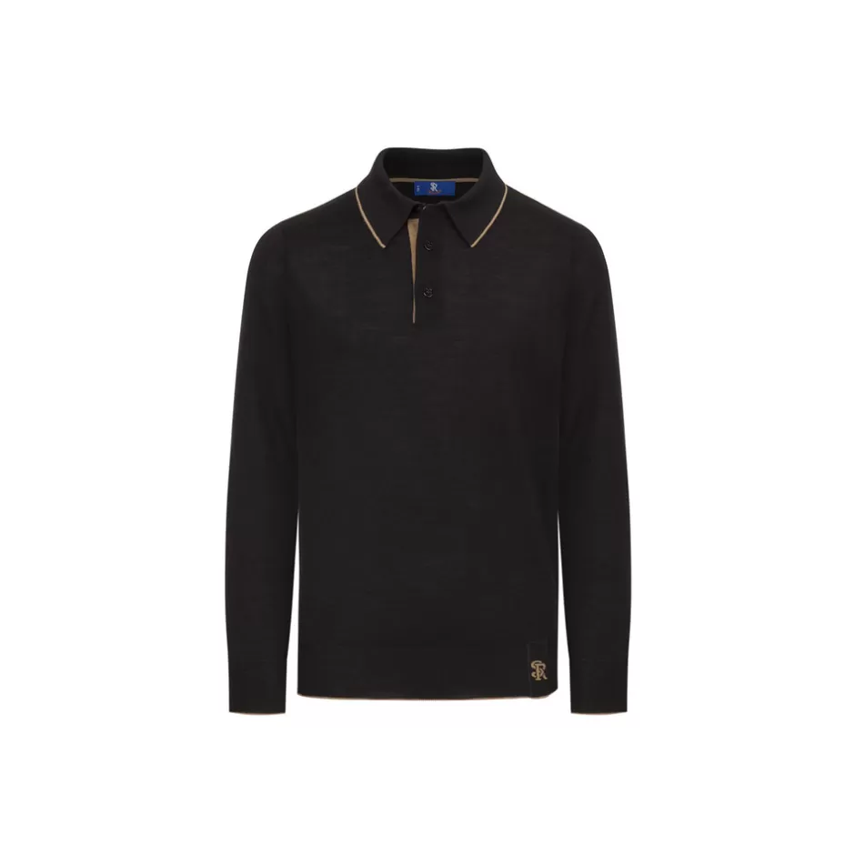 THREE-BUTTON POLO SHIRT | Stefano Ricci Clearance