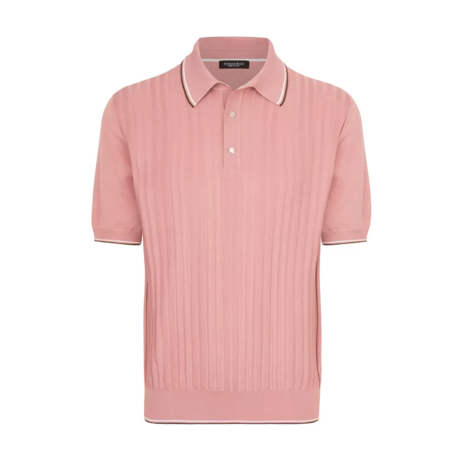 THREE-BUTTON POLO SHIRT | Stefano Ricci Outlet