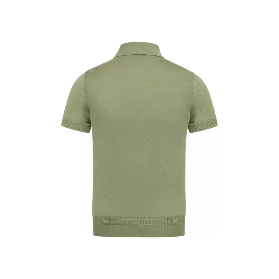 THREE-BUTTON POLO SHIRT | Stefano Ricci Online
