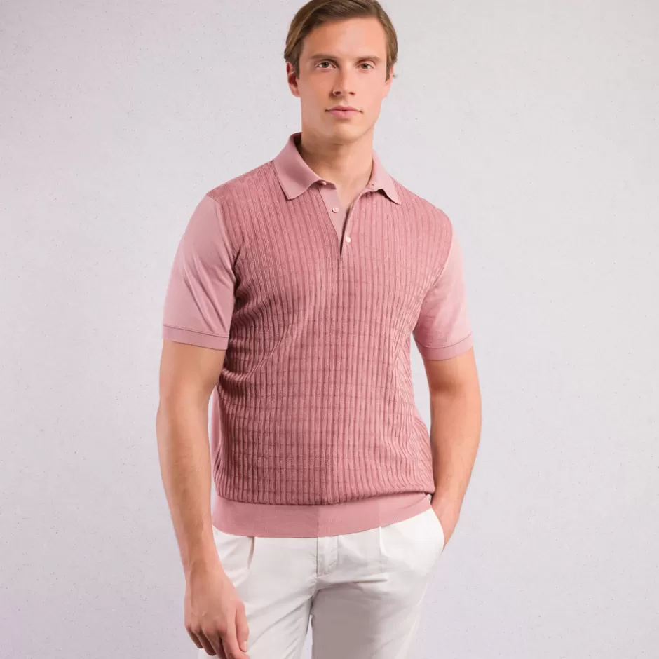 THREE-BUTTON POLO SHIRT | Stefano Ricci Sale