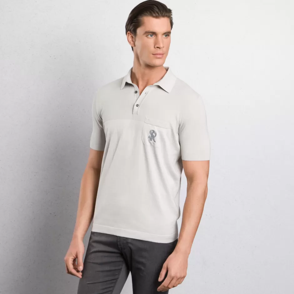 THREE-BUTTON POLO SHIRT | Stefano Ricci Sale