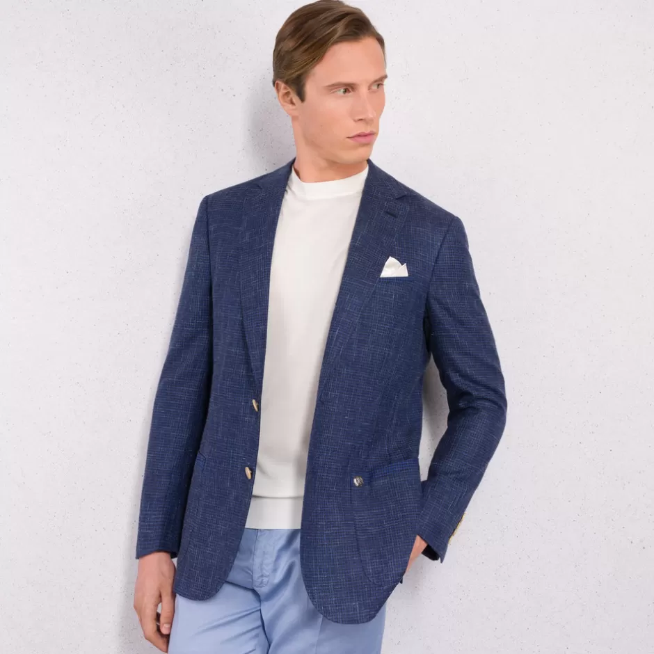 TWO-BUTTON DECONSTRUCTED JACKET | Stefano Ricci Discount
