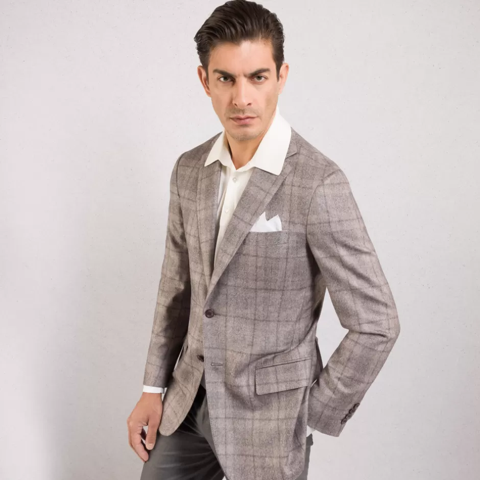 TWO-BUTTON DECONSTRUCTED JACKET | Stefano Ricci Discount