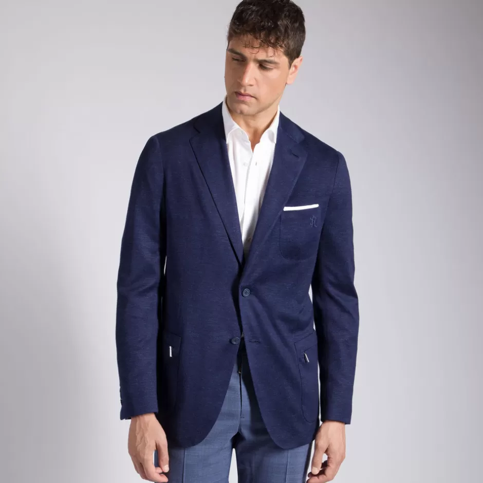 TWO-BUTTON JERSEY JACKET | Stefano Ricci Fashion