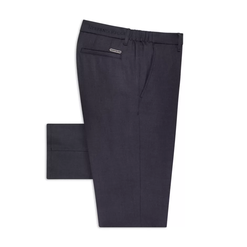 VIRGIN WOOL SPORTS TROUSERS | Stefano Ricci Best