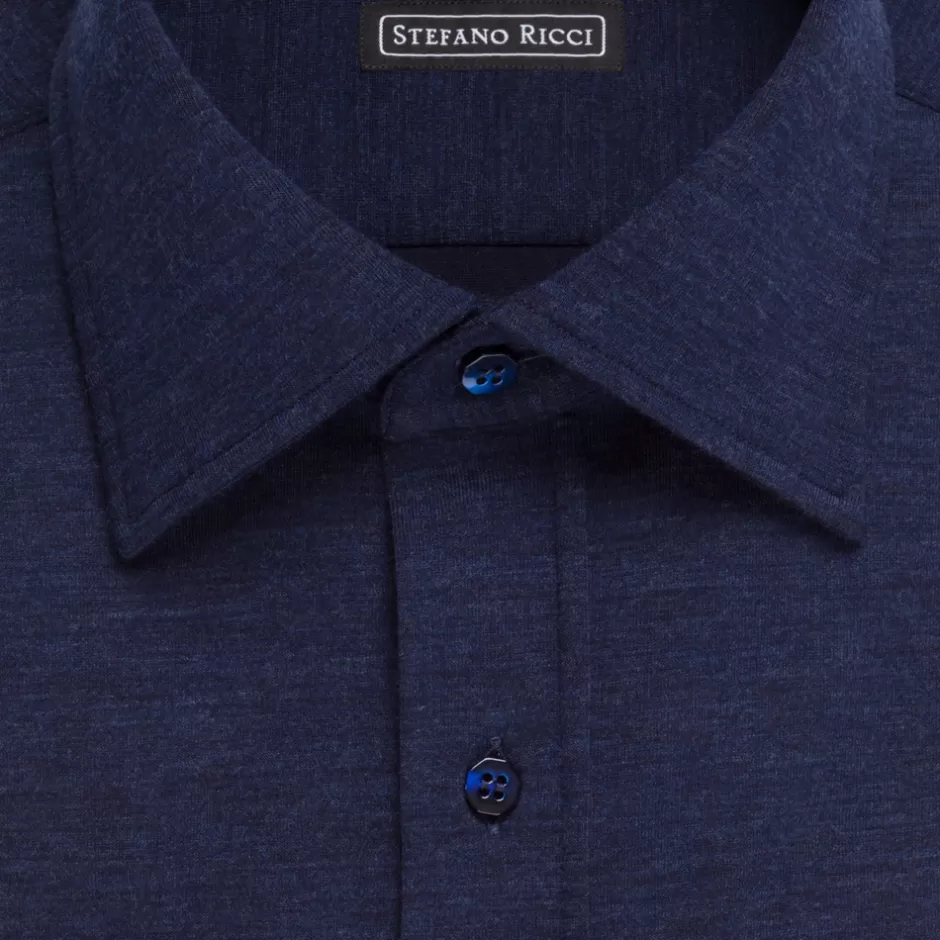 WOOL BLEND TORINO SHIRT | Stefano Ricci Hot